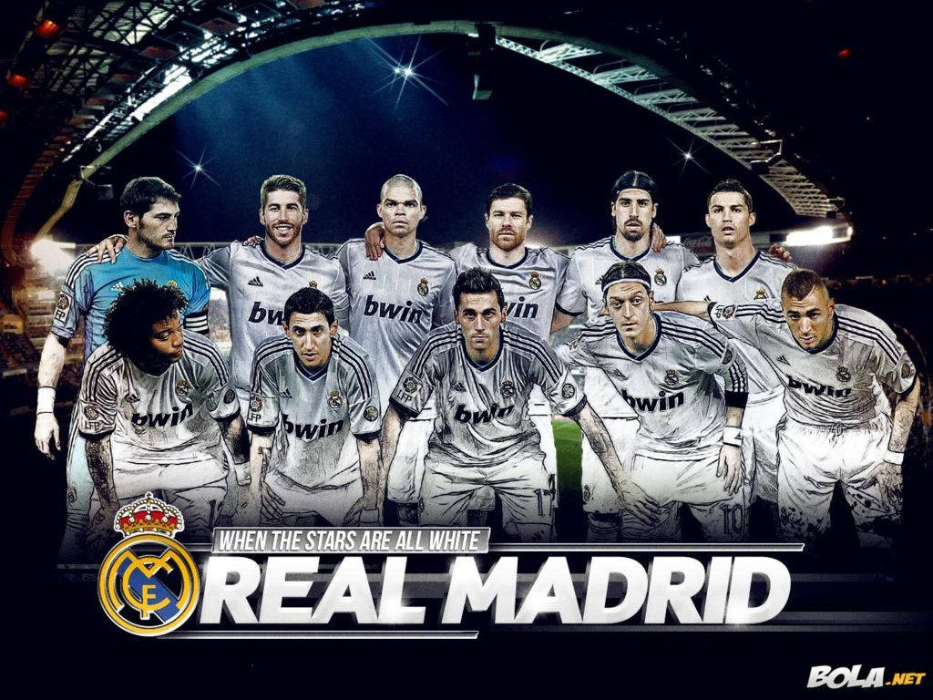 Real Madrid Football Players Wallpaper