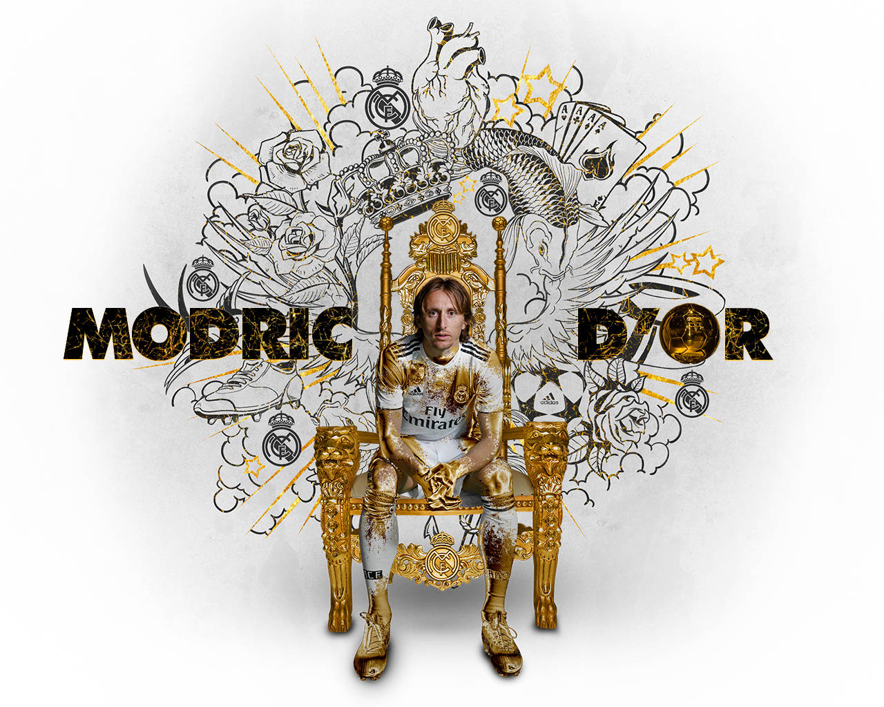 Real Madrid Luka Modric Wallpaper