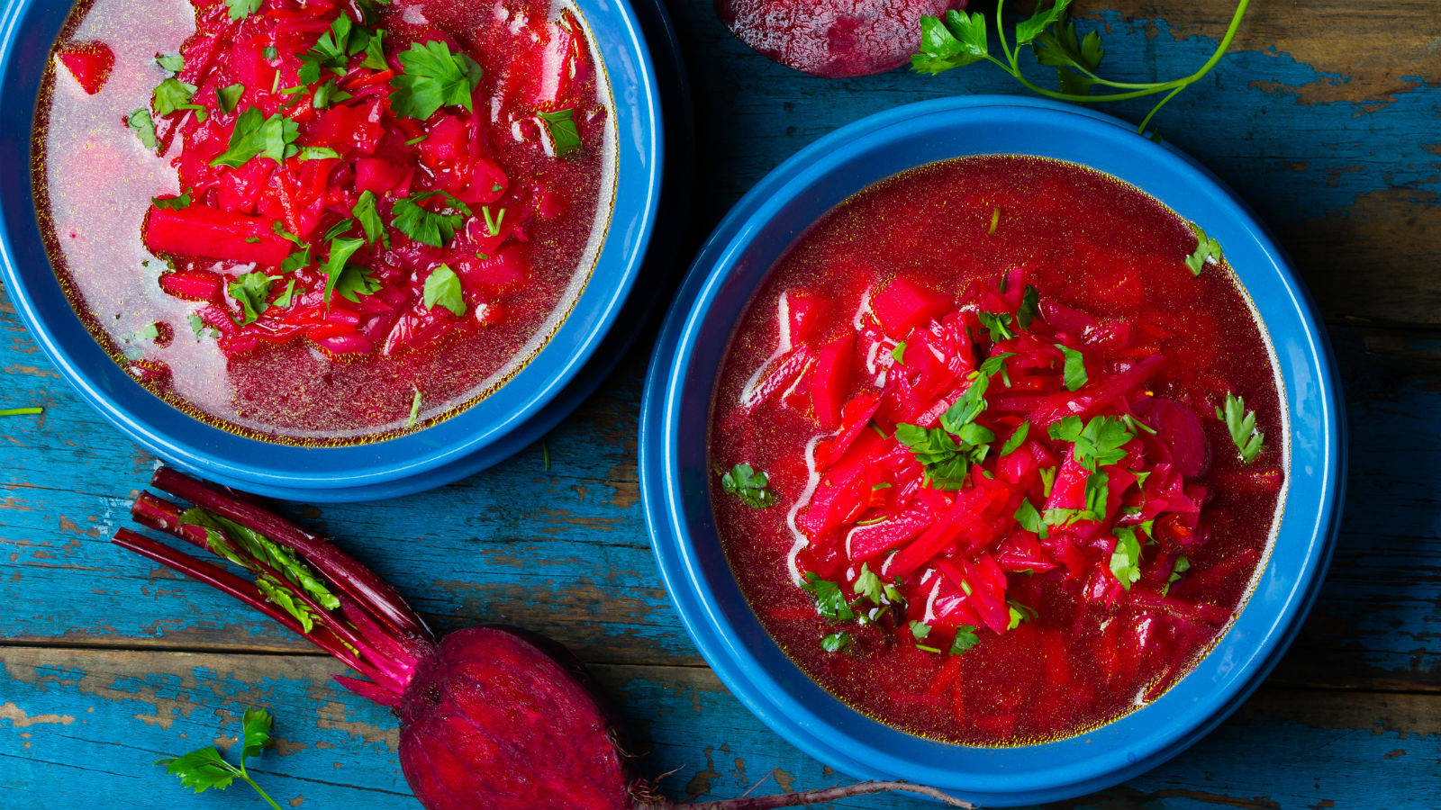 Red Beetroots Borscht Wallpaper