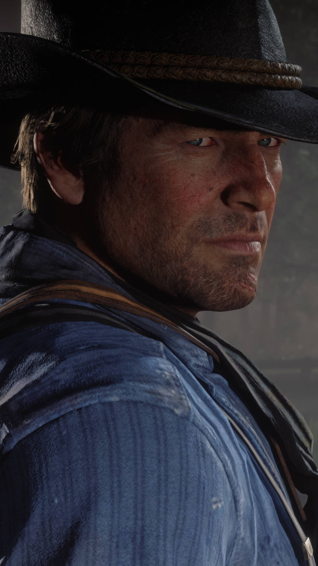 Red Dead Iphone Close Up Arthur Wallpaper