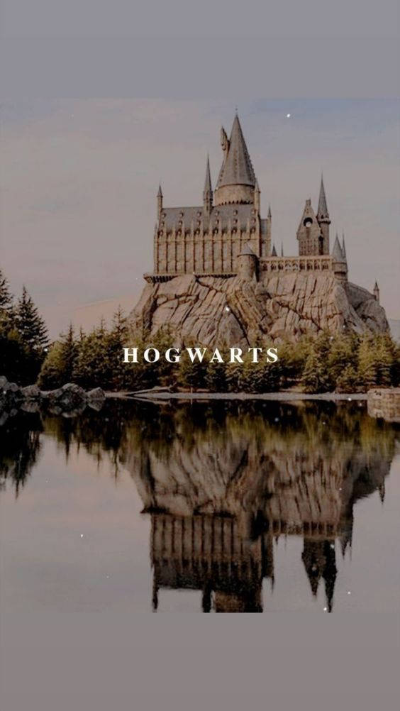 Reflection Harry Potter Hogwarts Iphone Wallpaper