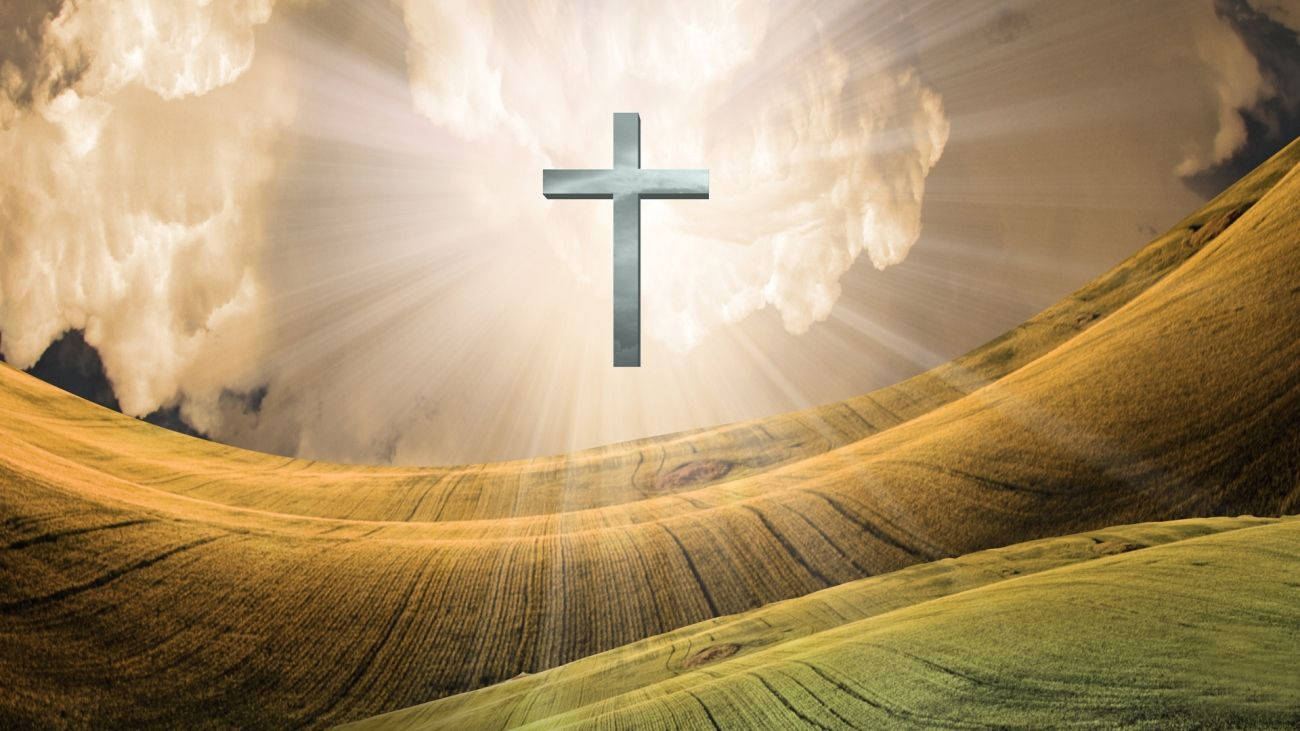 Religious Christian Cross Background Wallpaper