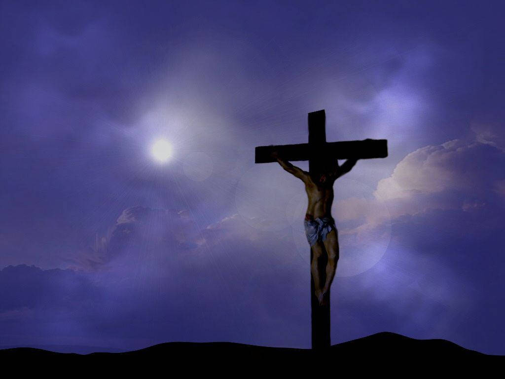 Religious Jesus On The Cross Wallpaper