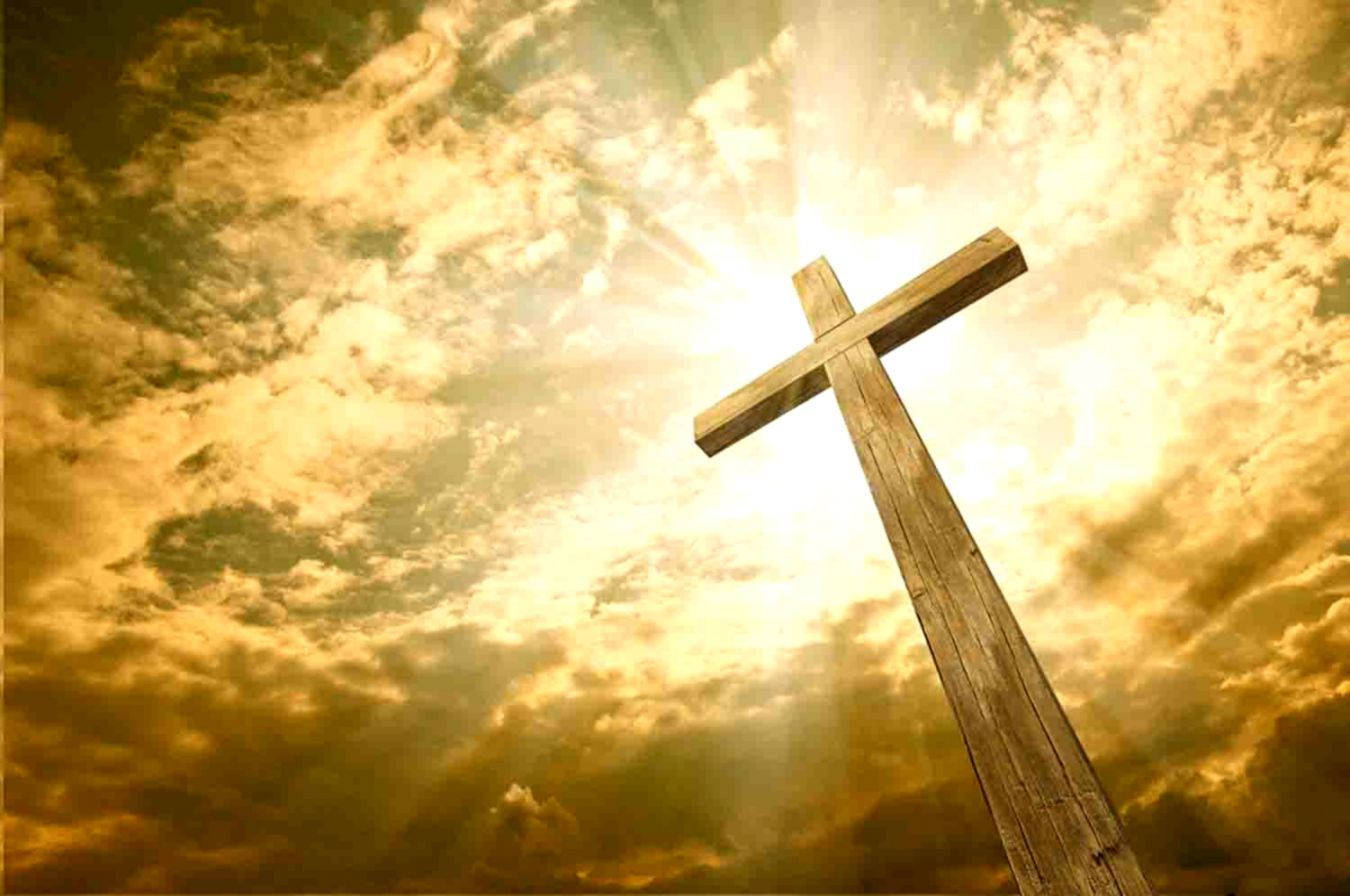 Religious Wooden Cross Wallpaper