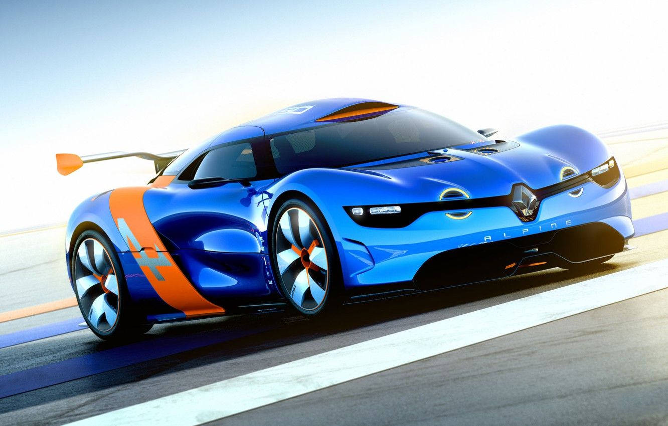 Renault Alpine Sports Car Wallpaper