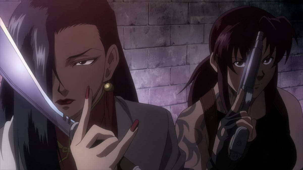 Revy And Roberta Black Lagoon Wallpaper