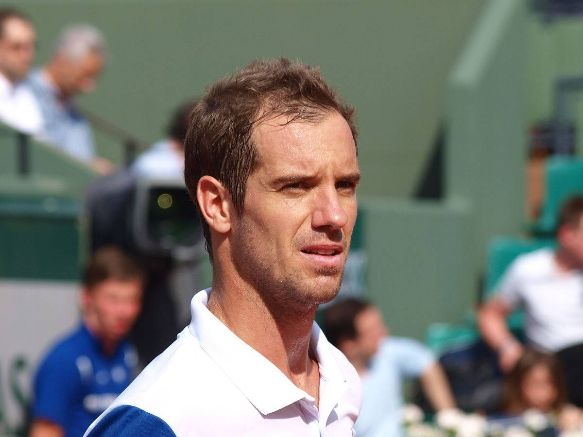 Richard Gasquet Looking Far Away Wallpaper