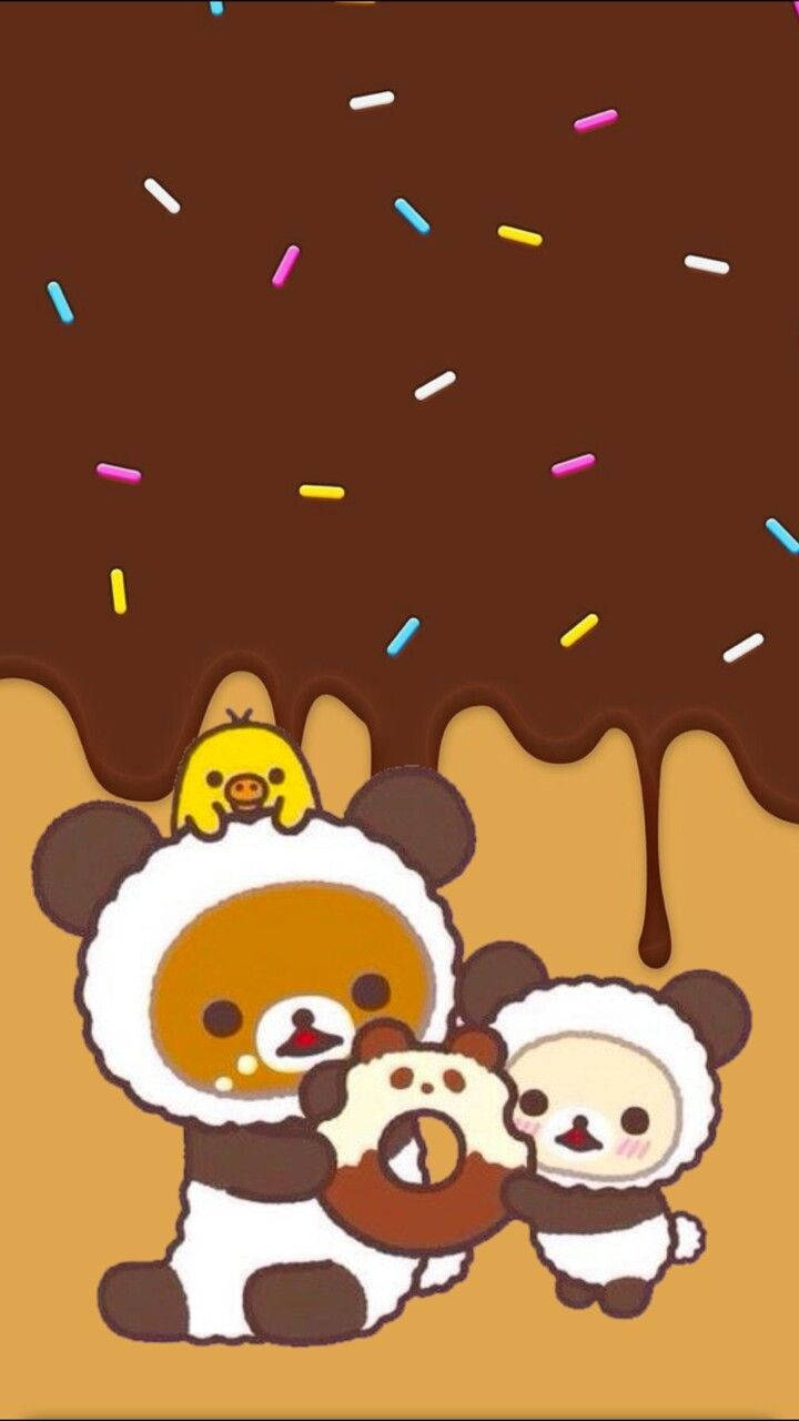 Rilakkuma Dessert Wallpaper