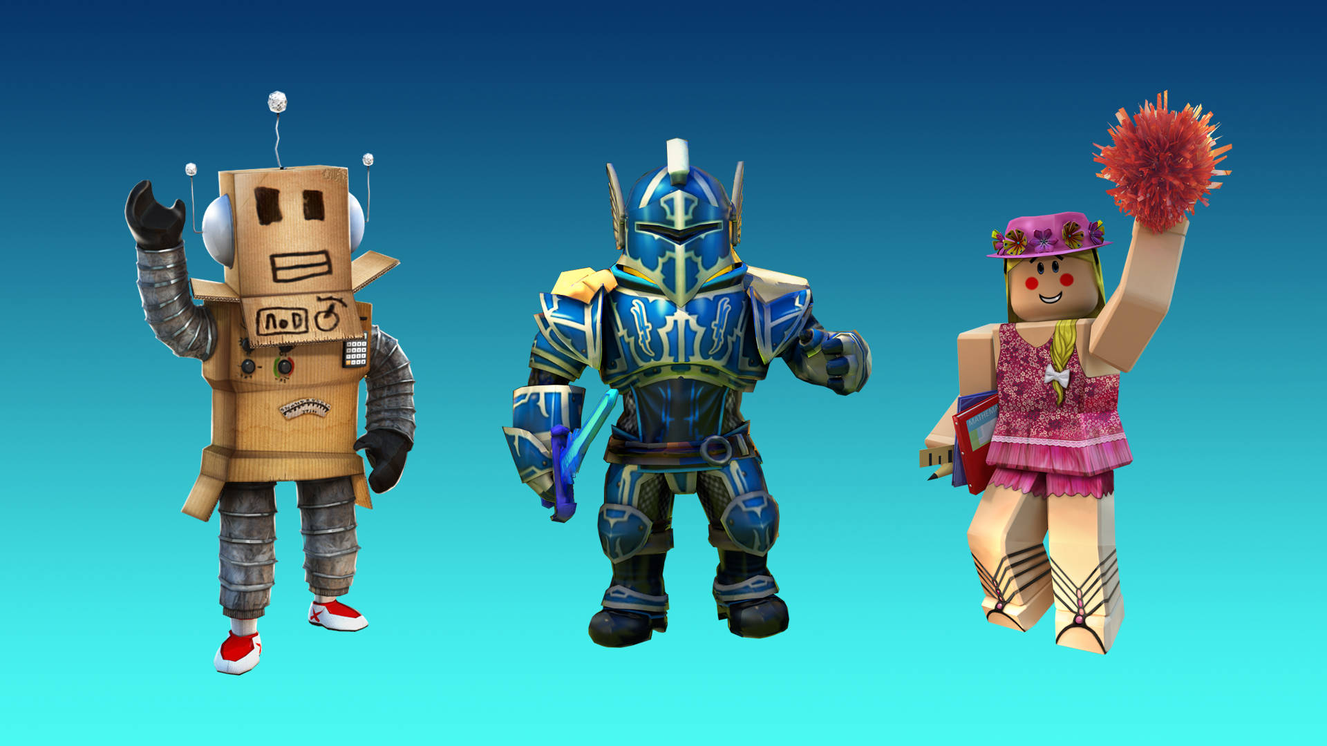 Roblox Avatar Trio Wallpaper