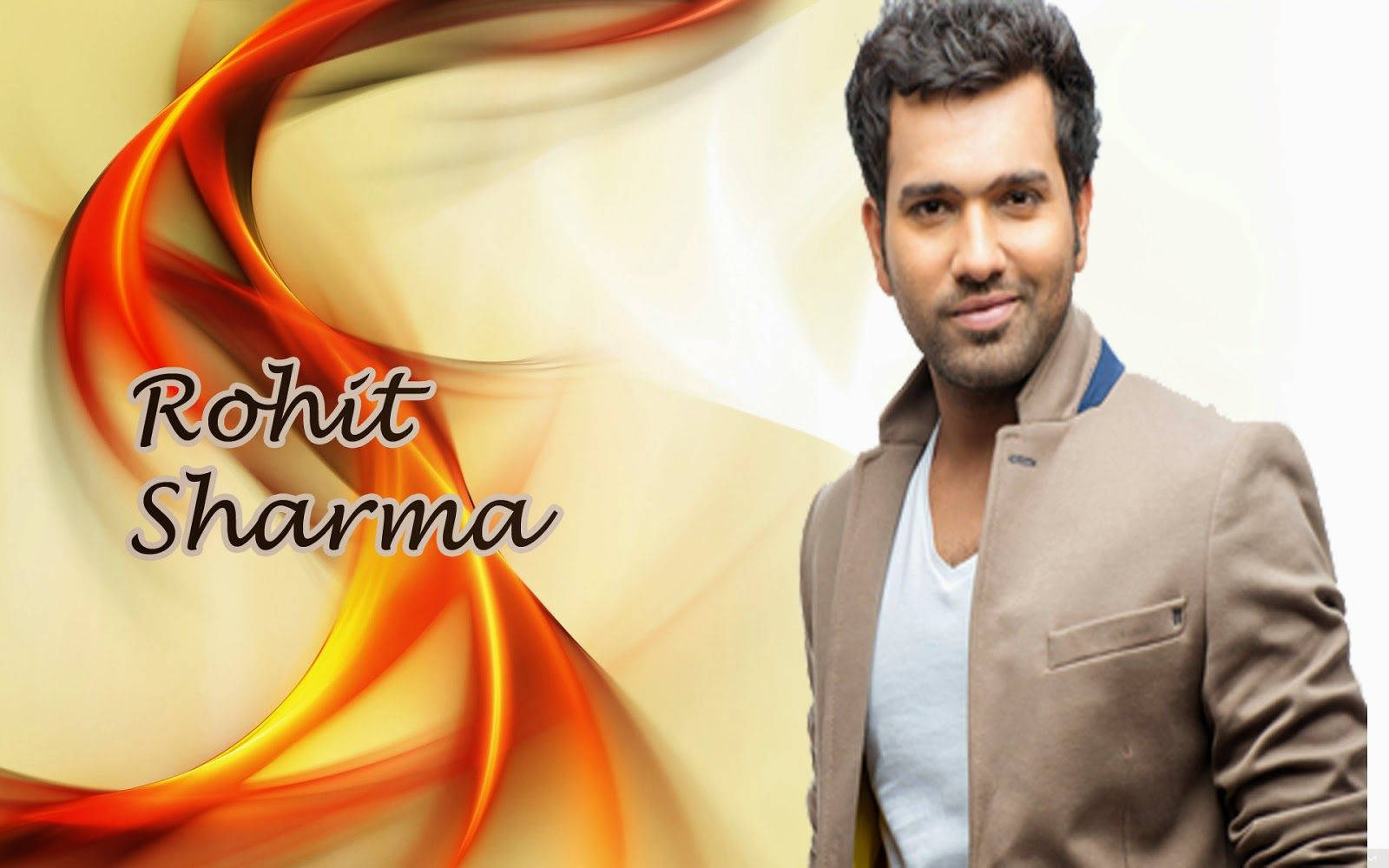 Rohit Sharma Good-looking Face Wallpaper