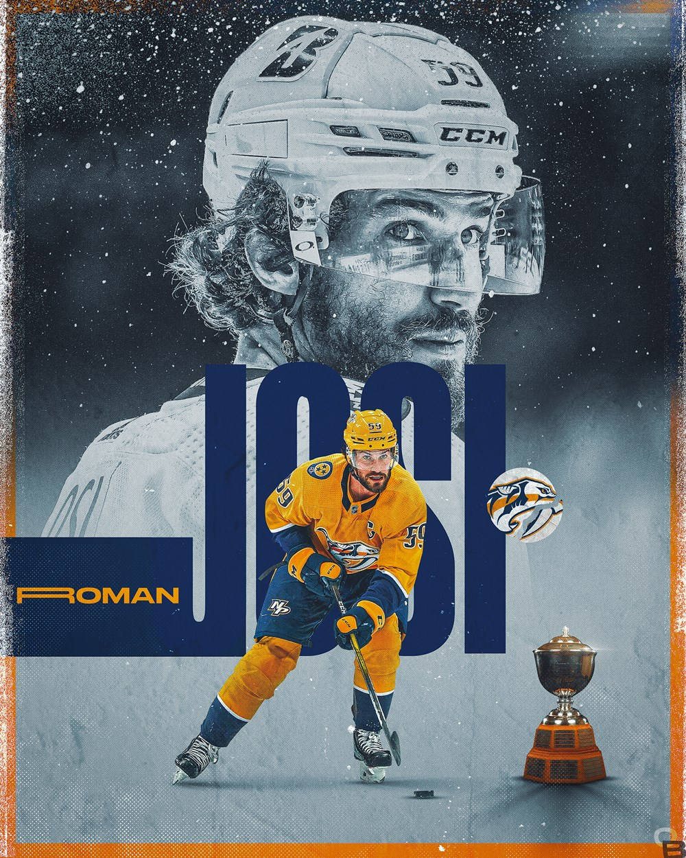 Roman Josi Creative Poster Design Wallpaper