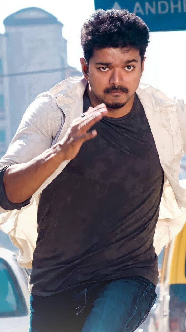 Running Joseph Vijay Tamil Actors Hd Wallpaper