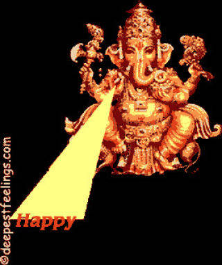 Sacred Moment With Ganpati Bappa Wallpaper