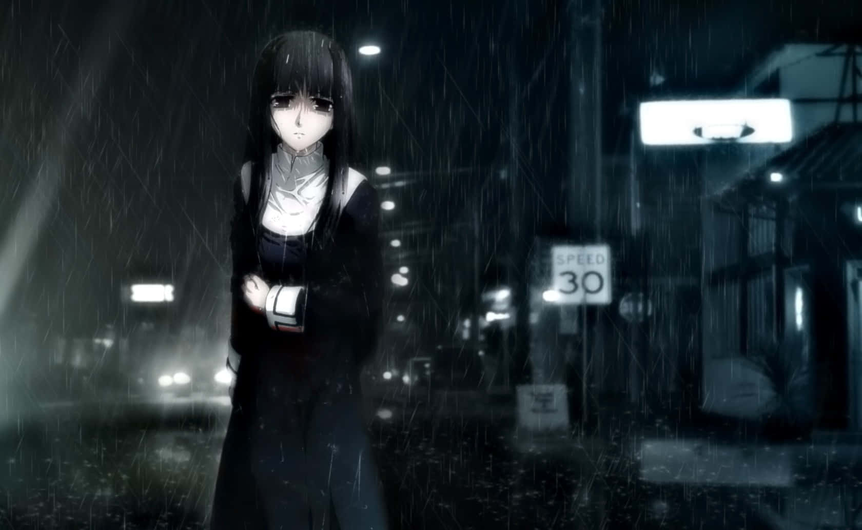 Sad Dark Anime [wallpaper] Wallpaper