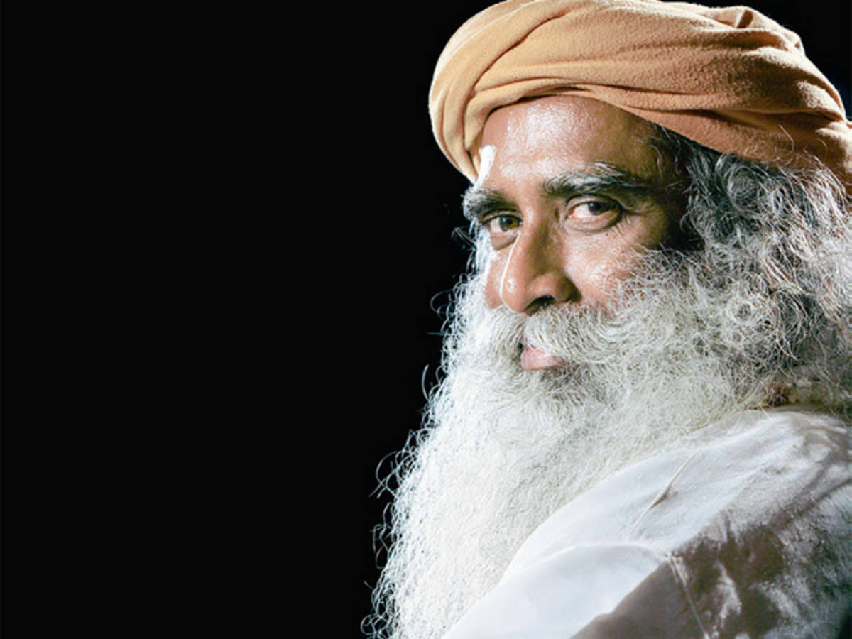 Sadhguru Black Background Wallpaper