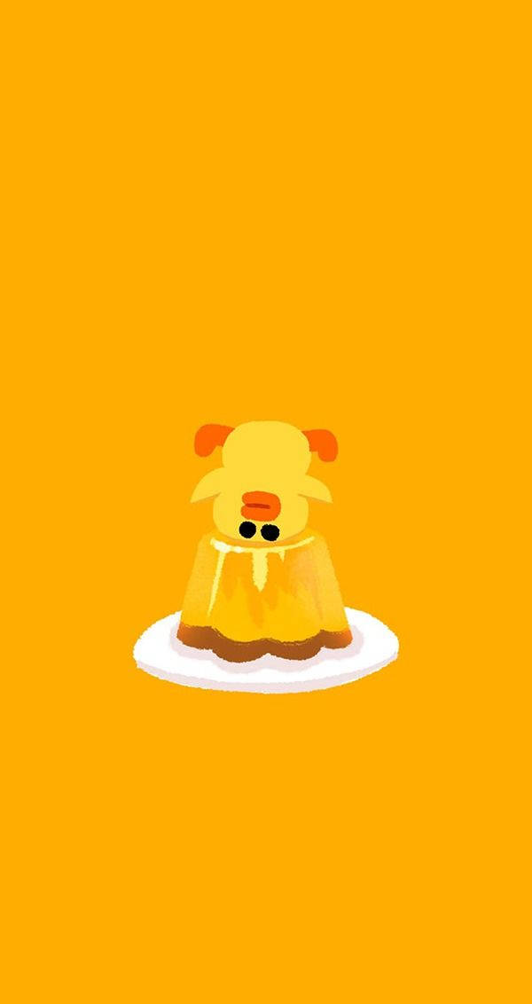 Sally With Pudding Wallpaper