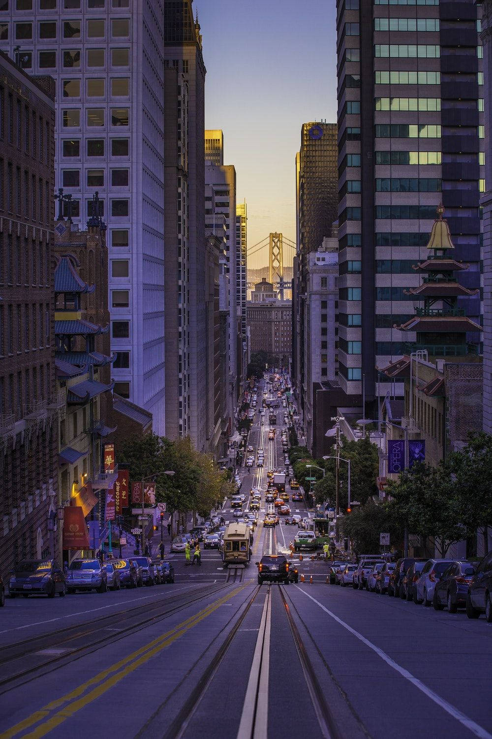 San Francisco Phone California Street Wallpaper