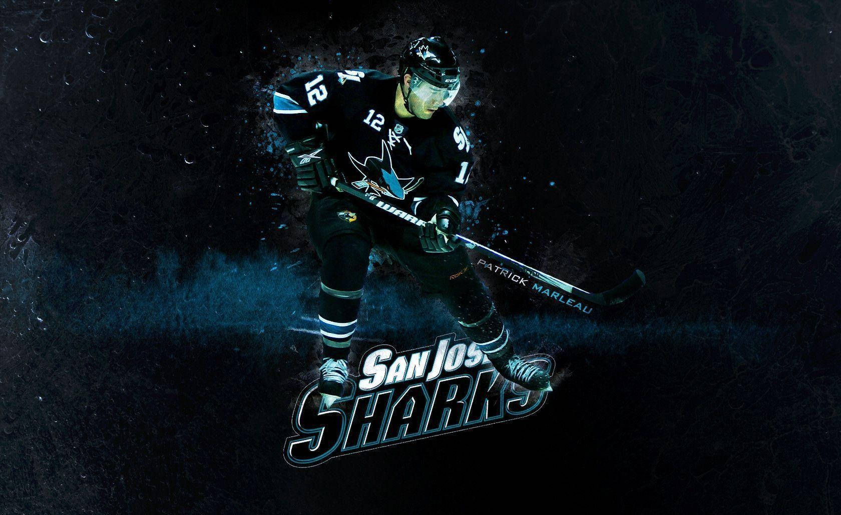 San Jose Sharks Black Marleau Wallpaper
