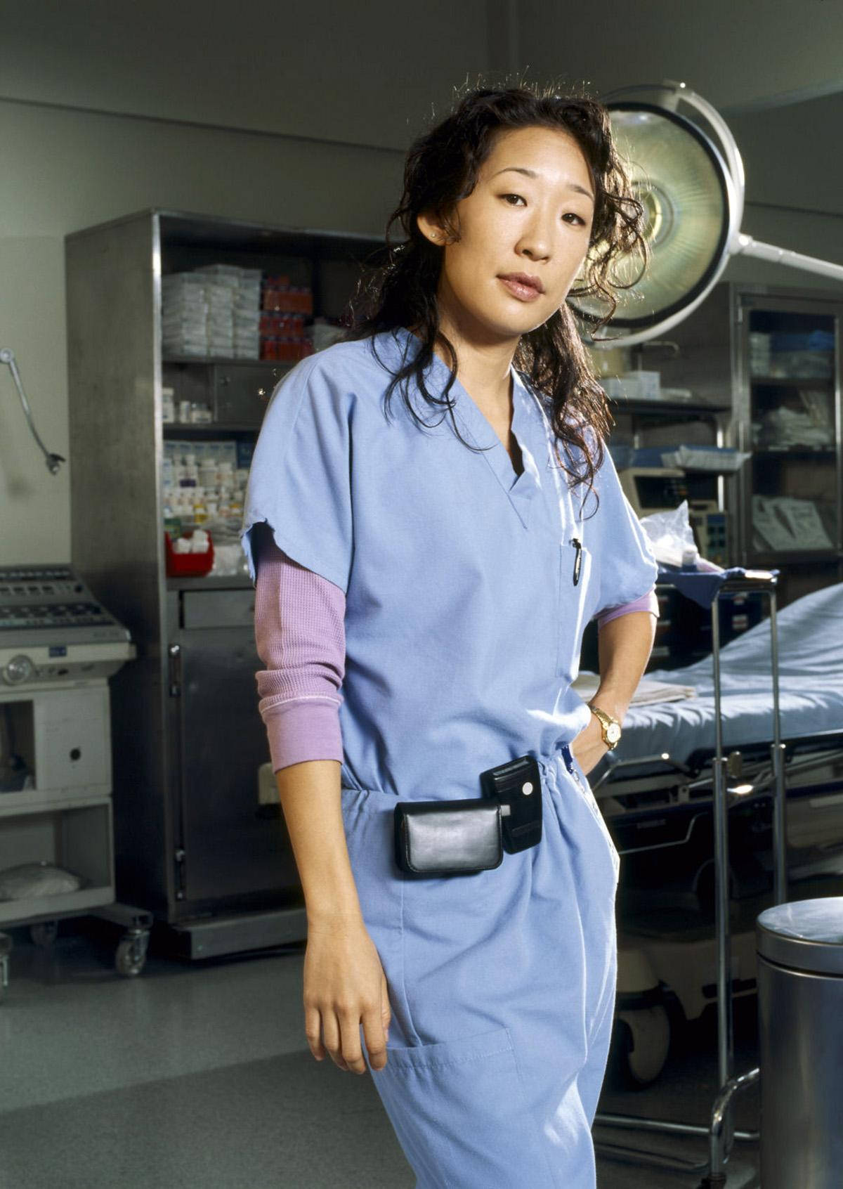 Sandra Oh Grey's Anatomy Actress Wallpaper