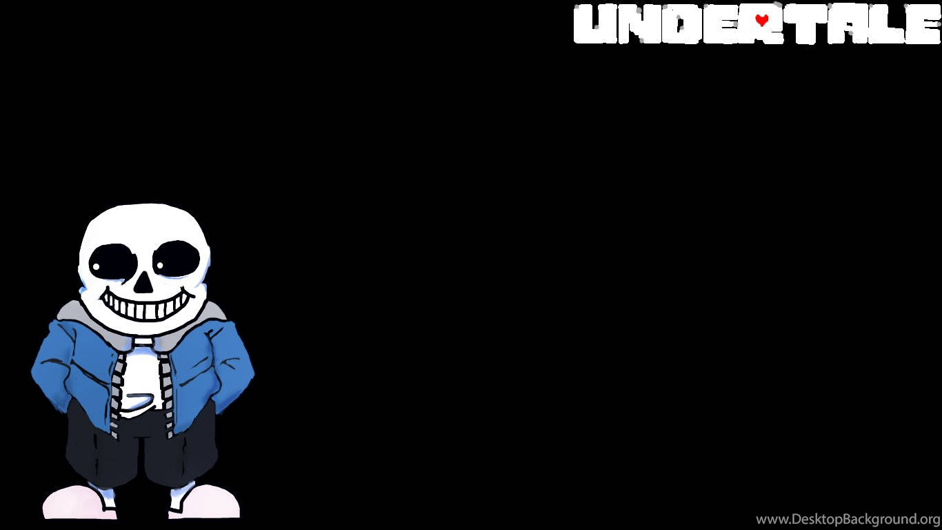 Sans - The Protagonist From The Popular Undertale Game Wallpaper