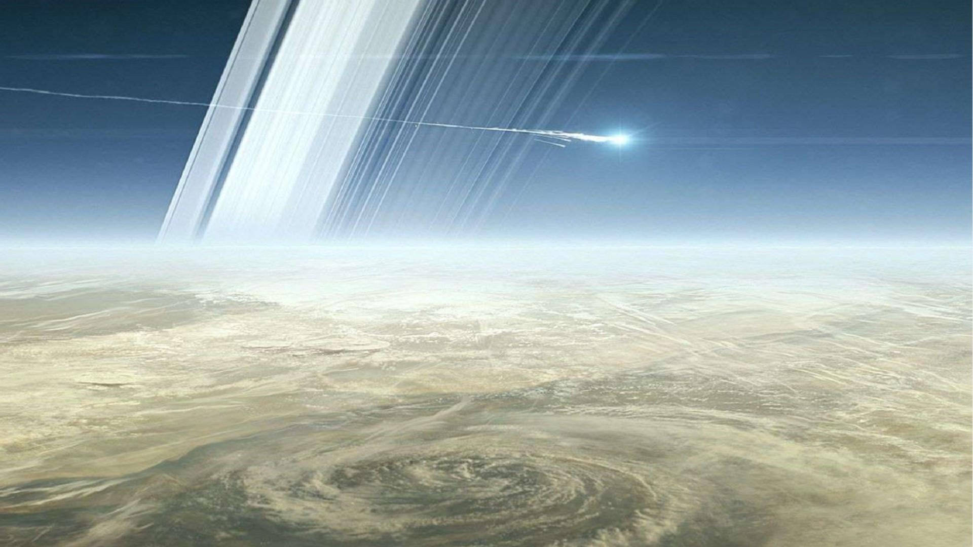 Saturn Rings 4k Wallpaper