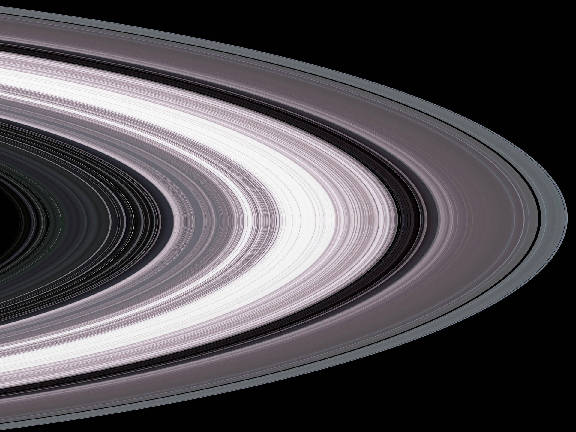 Saturn Rings 4k Wallpaper