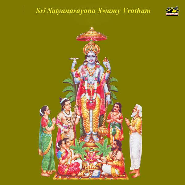 Satyanarayana Swamy With Devotees Wallpaper