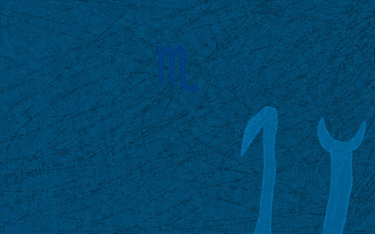 Scorpio Blue Textured Wallpaper