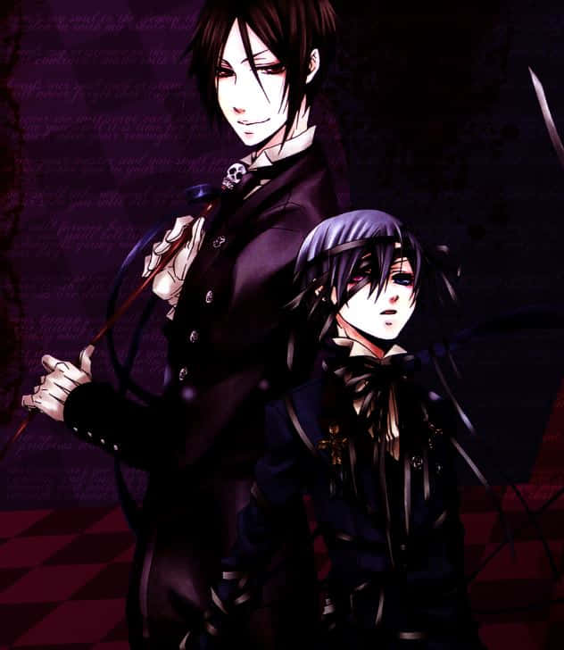 Sebastian Michaelis: A Charismatic Demon Butler Wallpaper