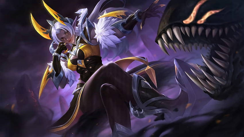 Selena As Wasp Queen Mobile Legend Wallpaper