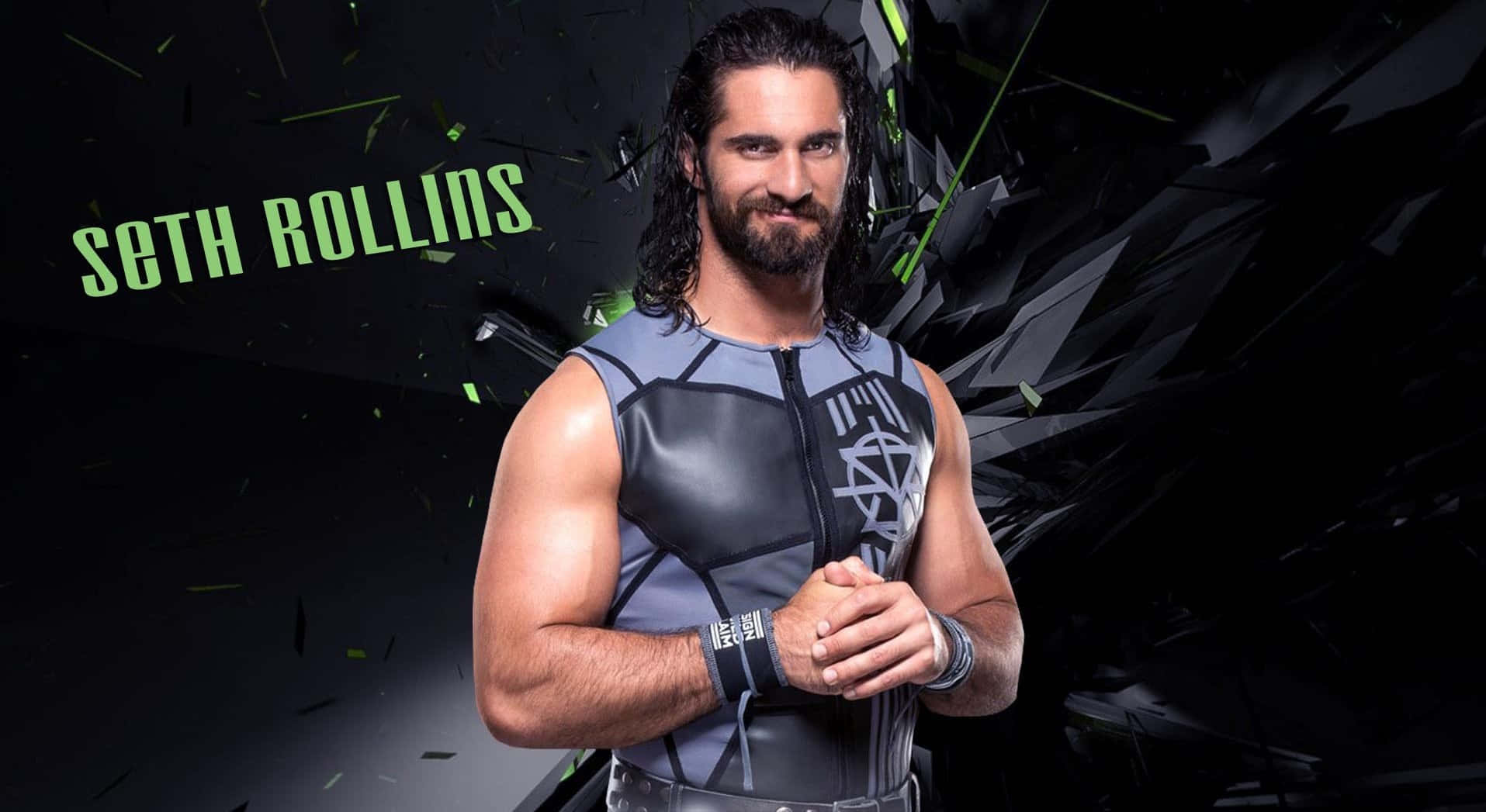 Seth Rollins Wrestling Attire Wallpaper