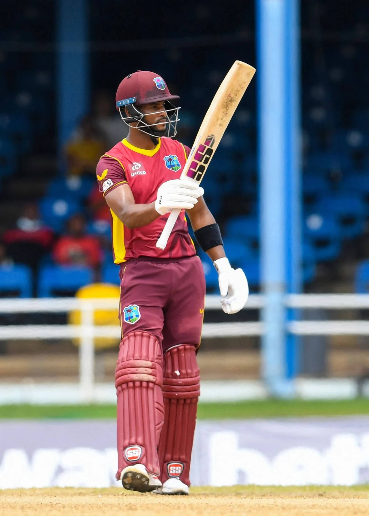 Shai Hope Holding Bat Wallpaper