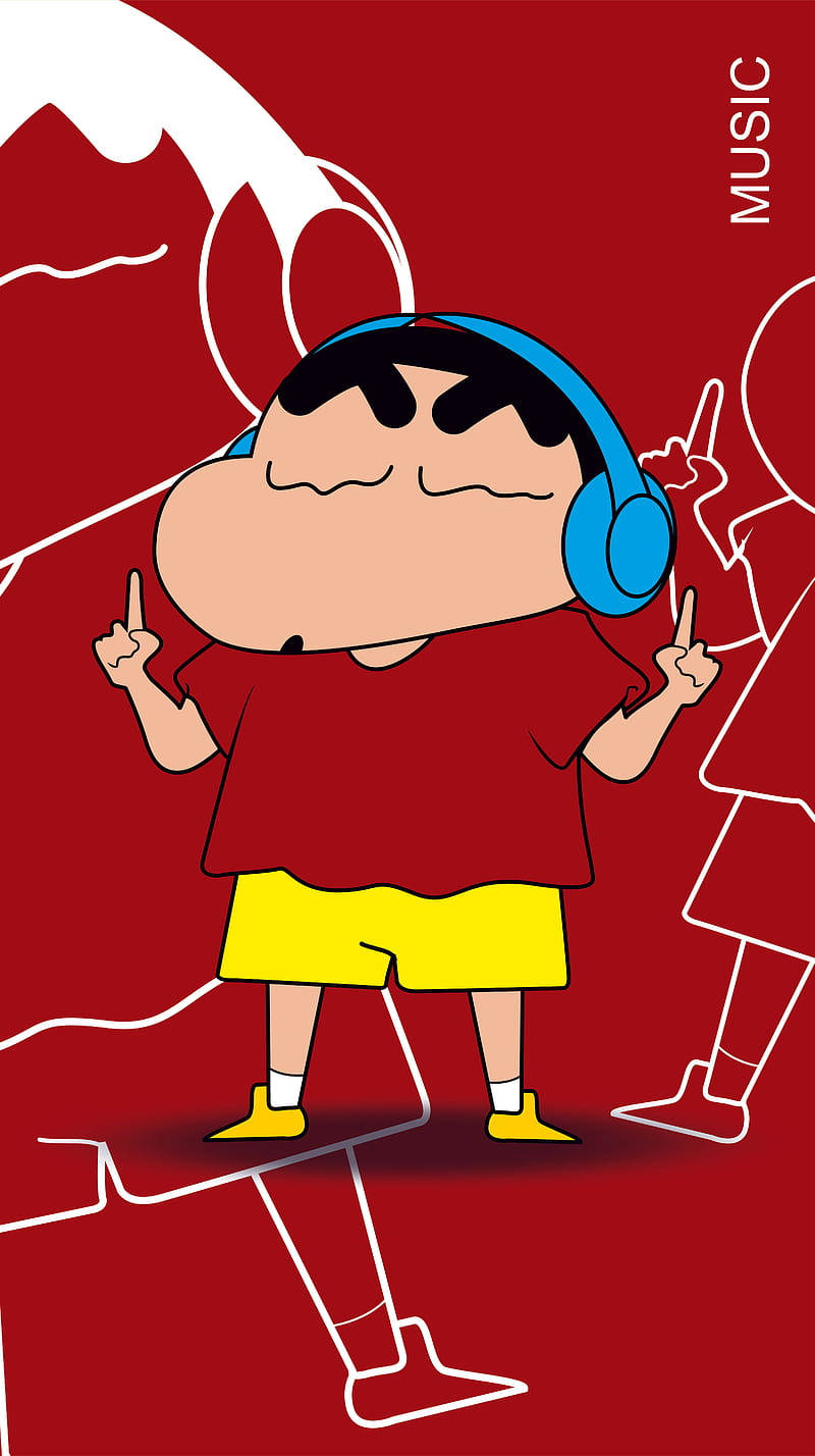 Shin Chan Music Wallpaper