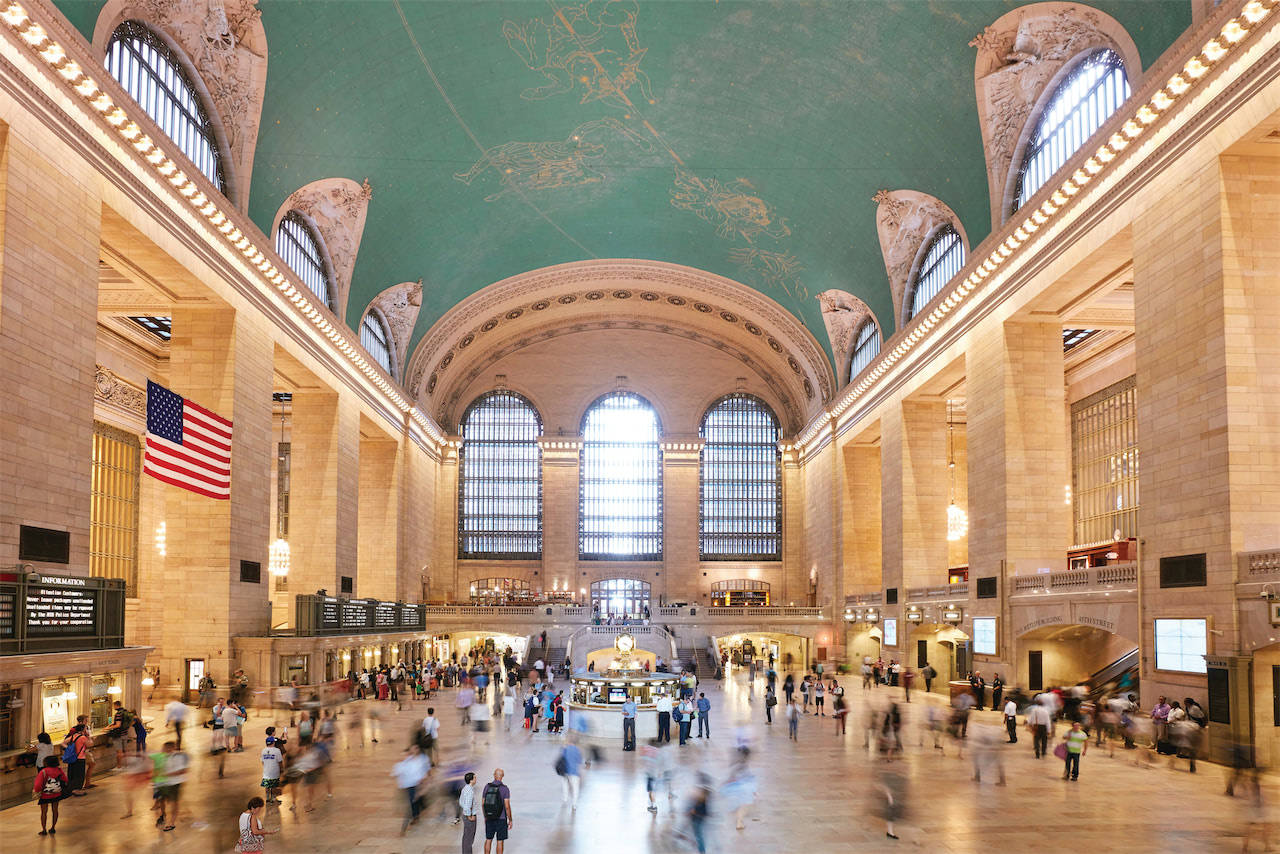 Shining Grand Central Station Wallpaper