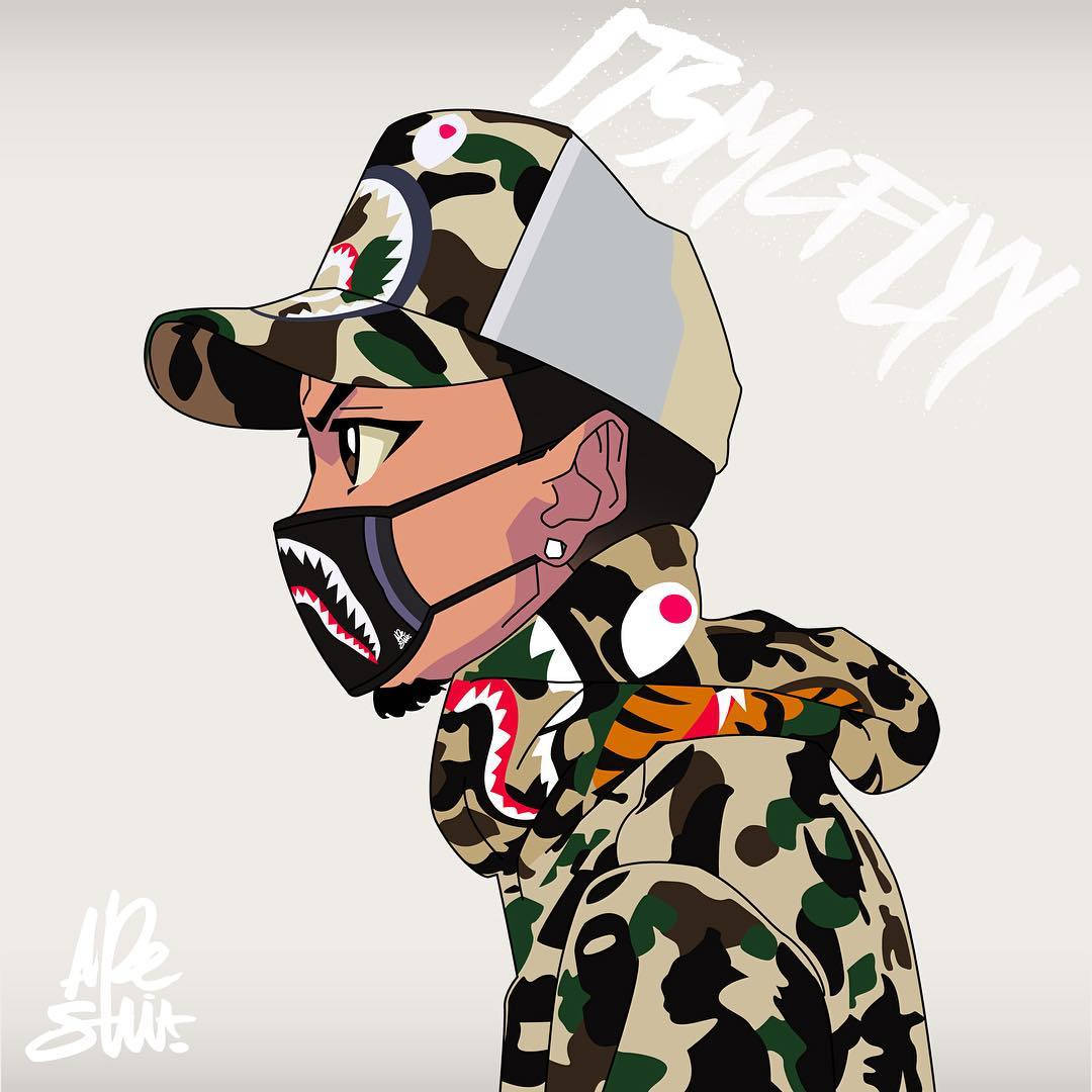 Show Your Pride In Bape Style Wallpaper