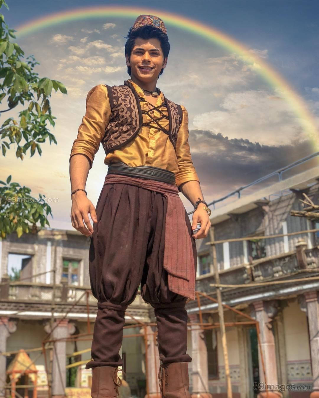 Siddharth Nigam Aladdin Rainbow Wallpaper