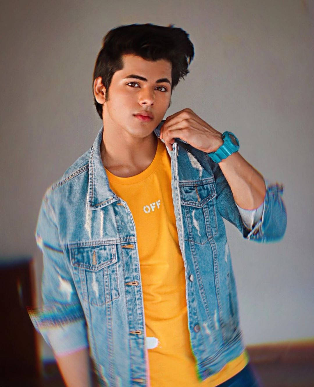 Siddharth Nigam Denim Jacket Wallpaper