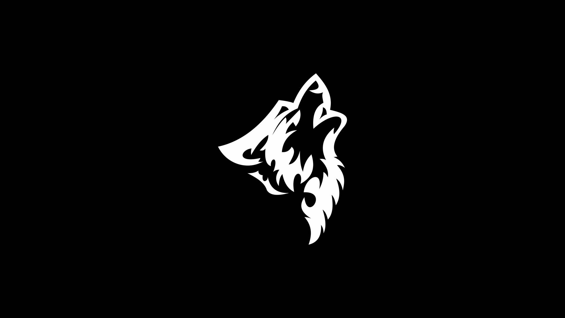 Simple 4k Ultra Hd Wolf Vector Wallpaper