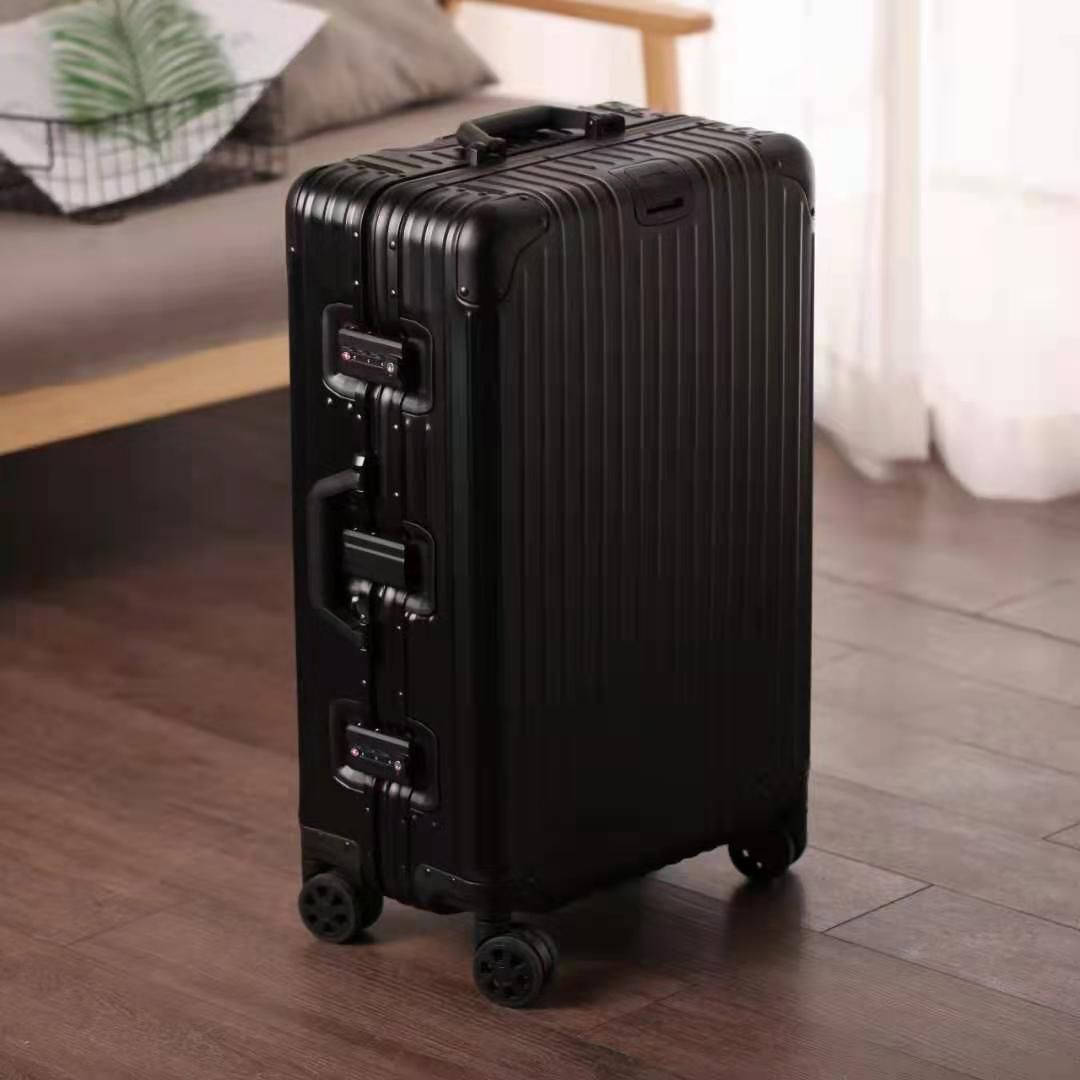 Simple Black Rimowa Suitcase Wallpaper