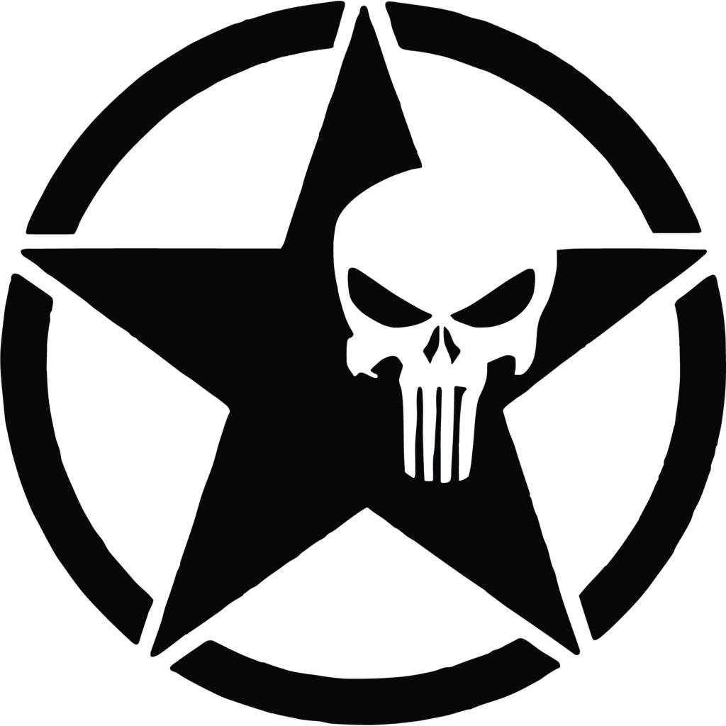 Skull Black Star Wallpaper