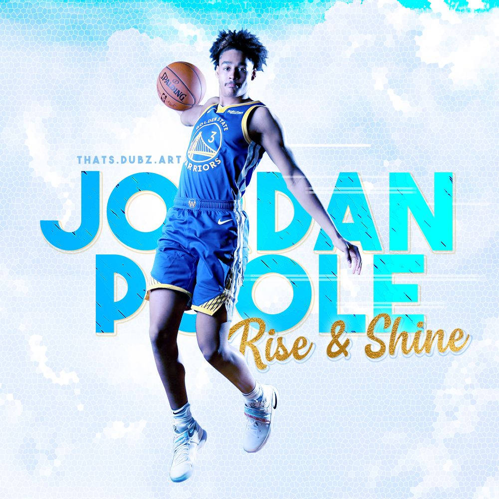 Sky Blue Jordan Poole Wallpaper