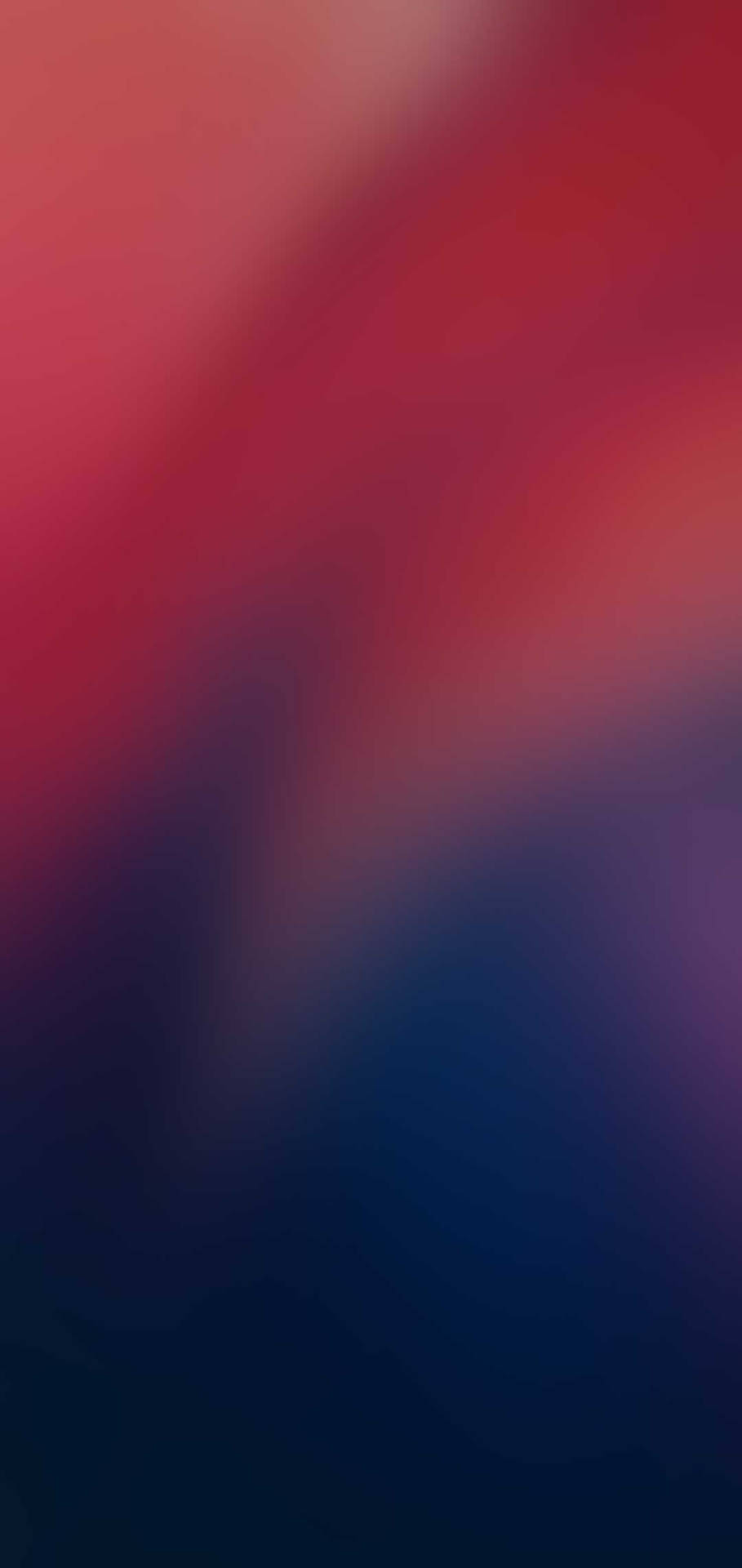 Sleek Redmi 9 With Red Blue Gradient Blur Wallpaper
