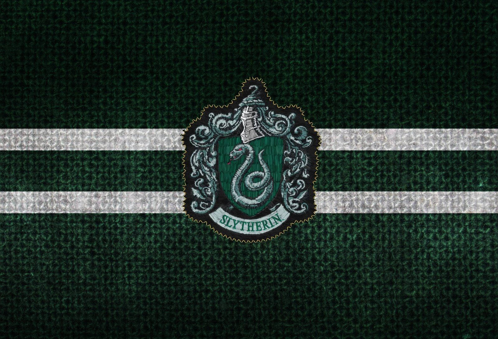 Slytherin Patch Harry Potter Laptop Wallpaper