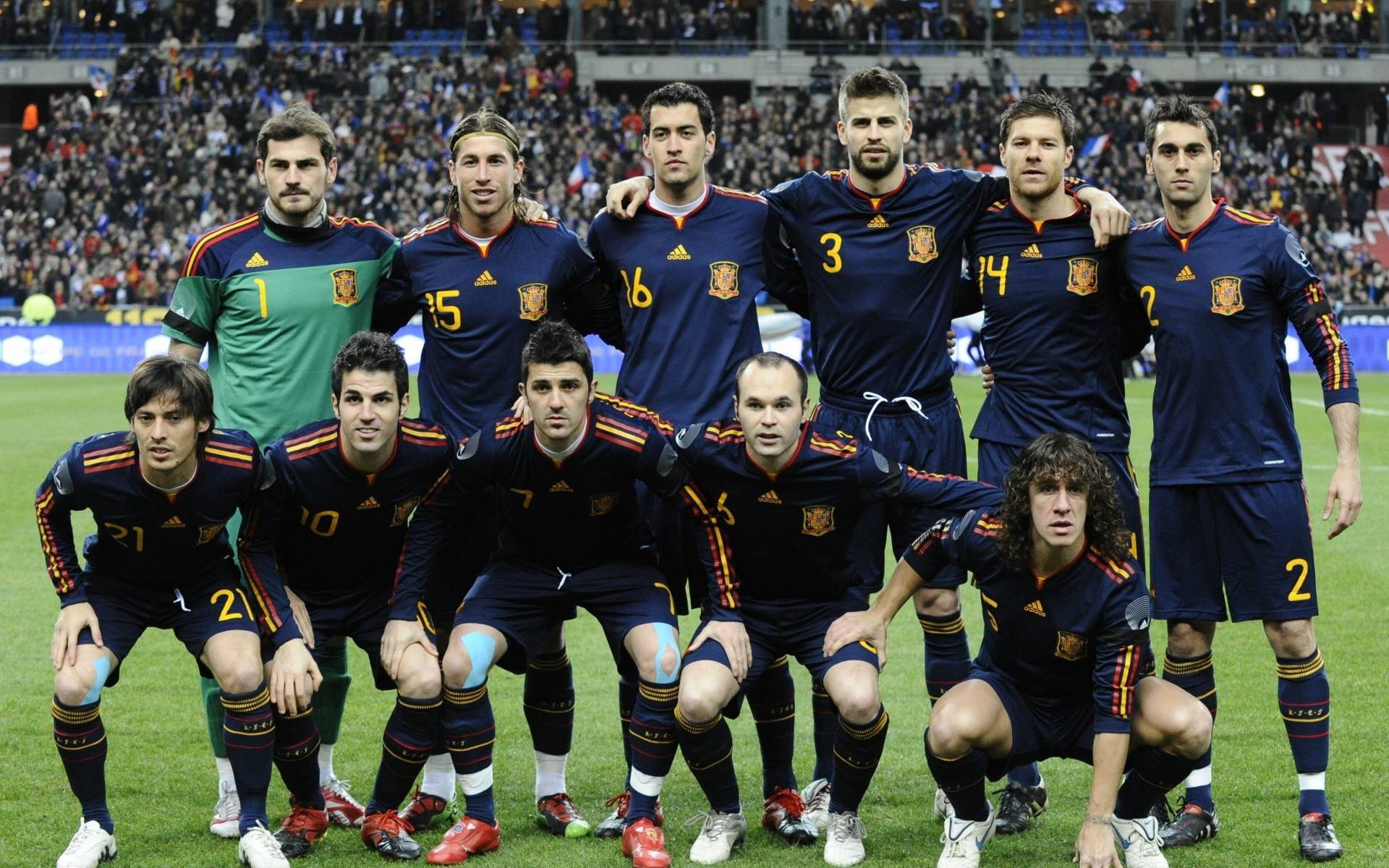 Spain National Football Team 2010 Fifa World Cup Wallpaper