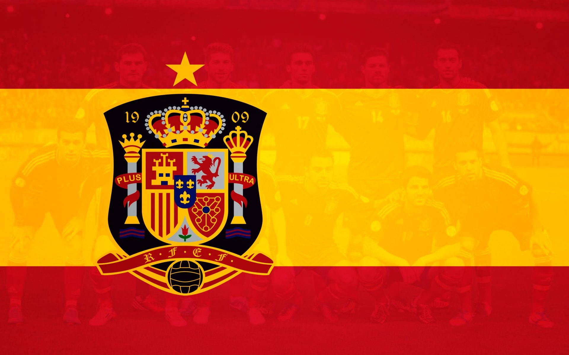 Spain National Football Team Flag Wallpaper