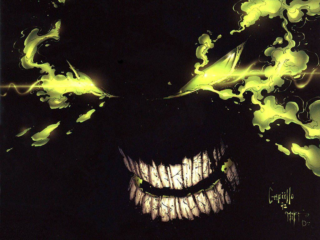 Spawn Green Lantern Eyes Wallpaper