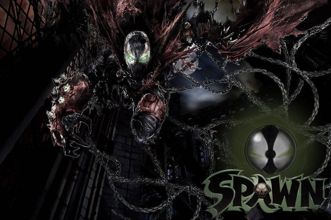 Spawn With Chains Hd Wallpaper