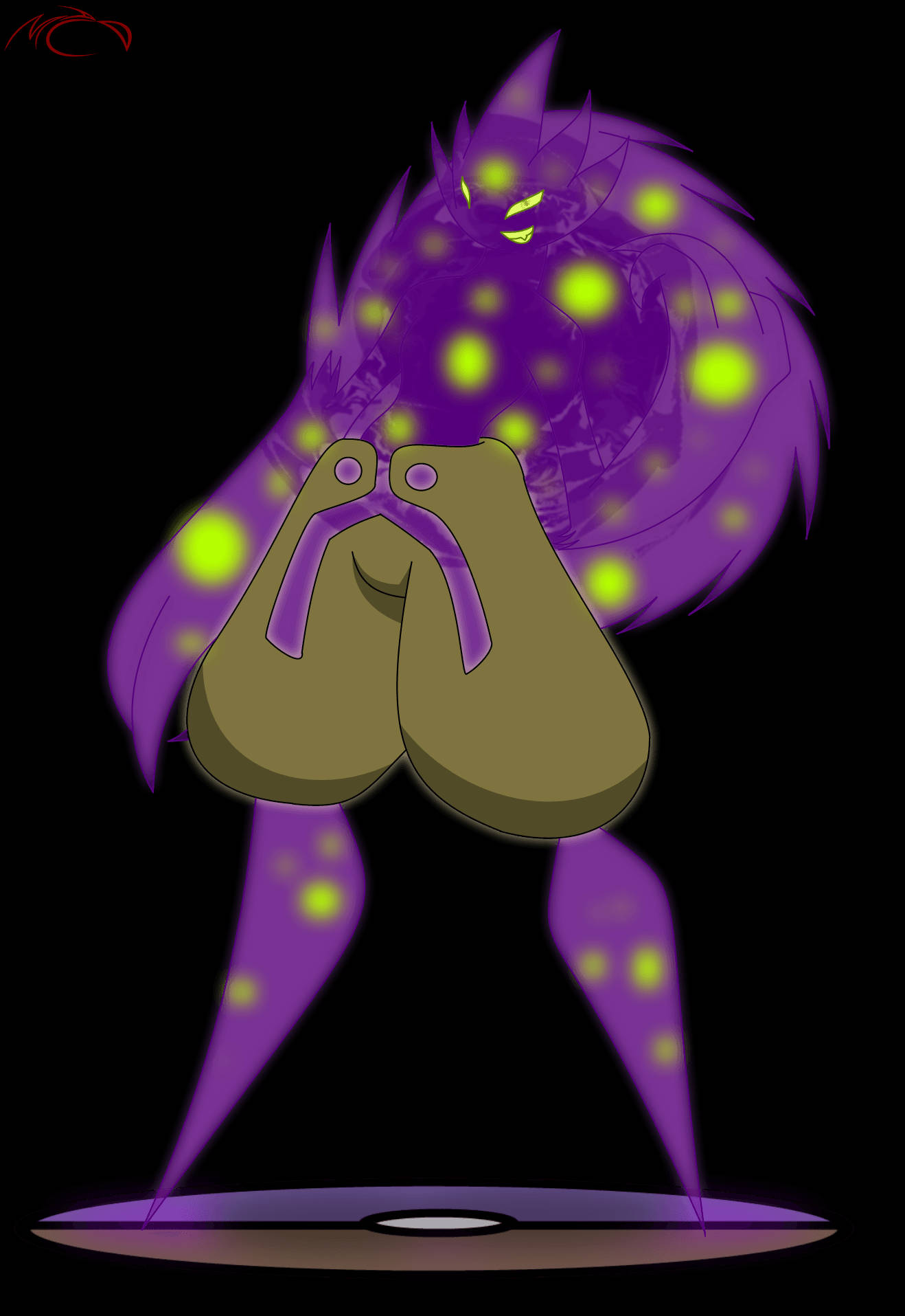 Spiritomb With Legs Wallpaper