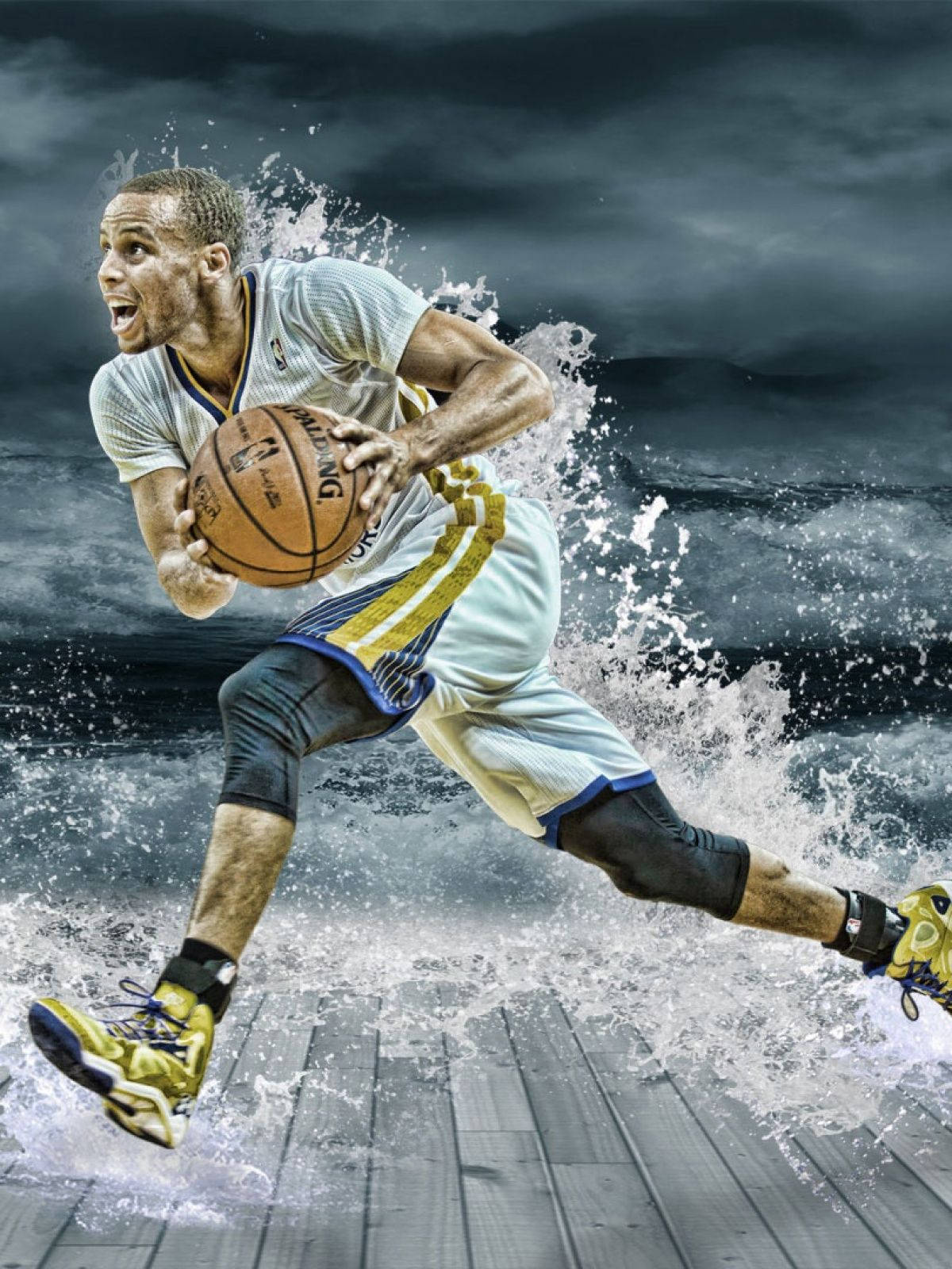 Splash Stephen Curry Wallpaper