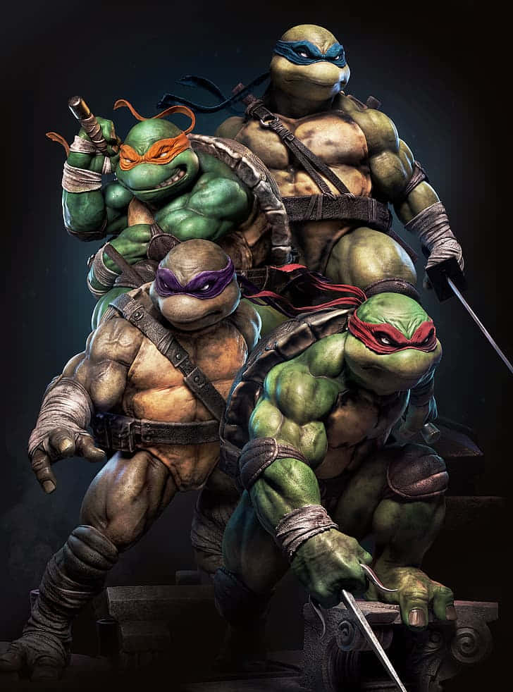 Spotlight On The Teenage Mutant Ninja Turtles Wallpaper